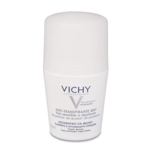 Vichy Desodorante Piel Sensible O Depilada 50 Ml